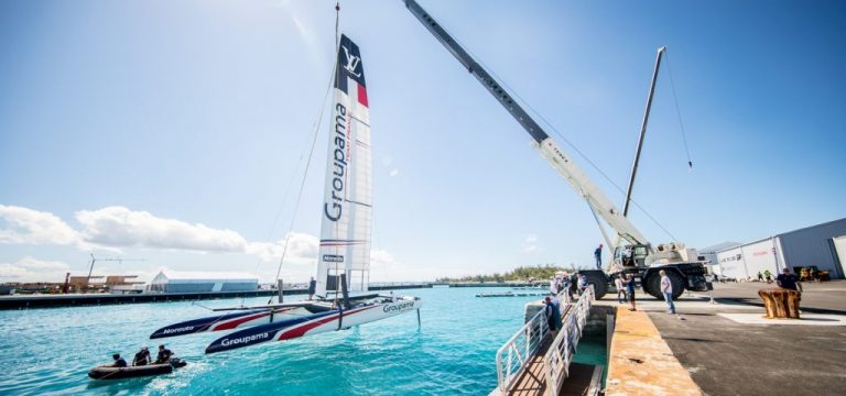 Groupama Team France asymmetric catamaran - 35th America's Cup