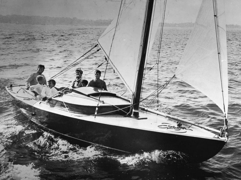 Kennedy's Victura sailboat