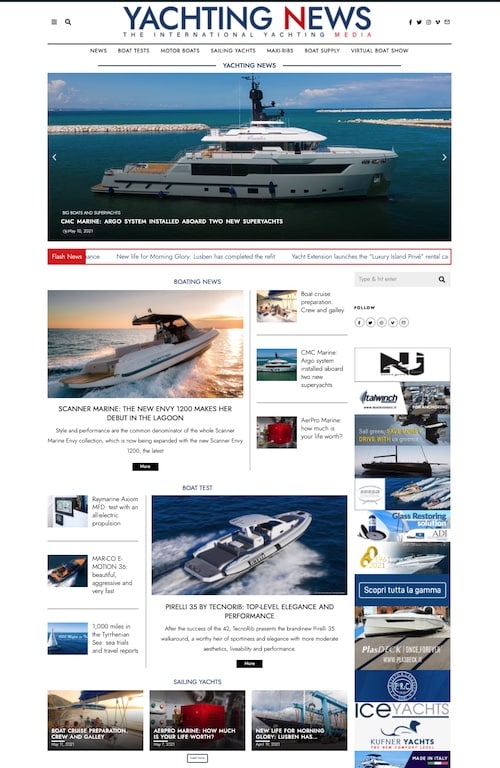 latest yachting news