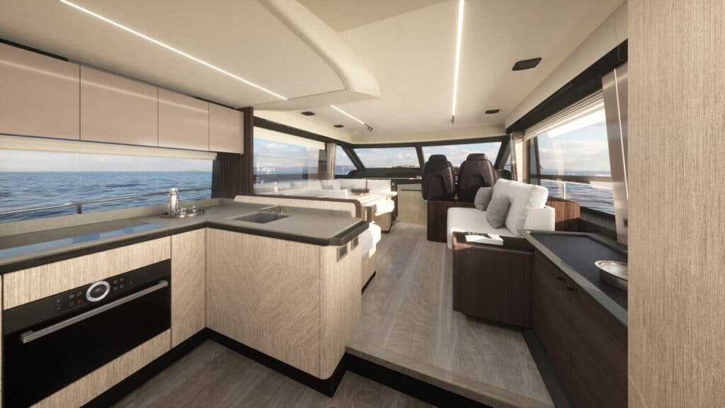 Absolute 56 Fly: renderings and video unveiled | Yachting News