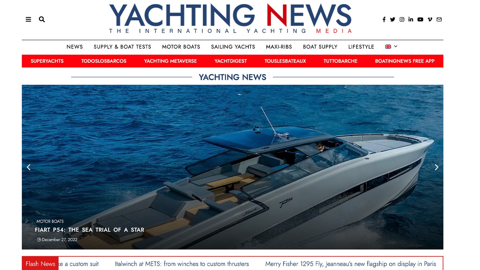 yachting news today