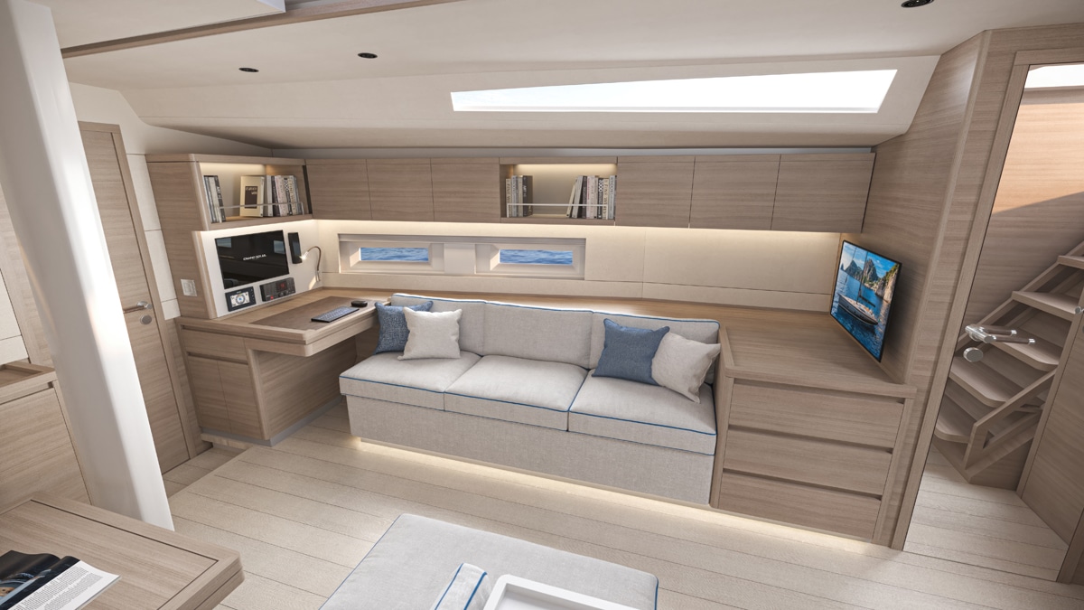 grand soleil 52 interior