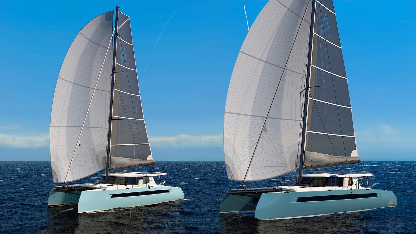 Balance 464 CC und Balance 502 CC: Die beiden neuesten Schmuckstücke von Balance Catamarans verfügen über einen Carbon-Kern und einen Hybrid-Antrieb