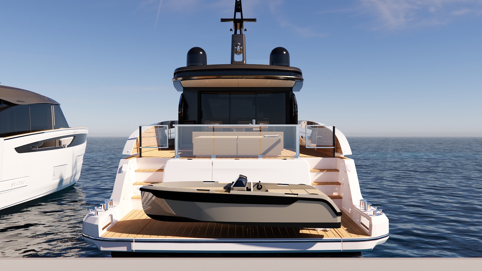 Tenderlux 350, der neue umweltfreundliche Luxus-Tender von Naumatec