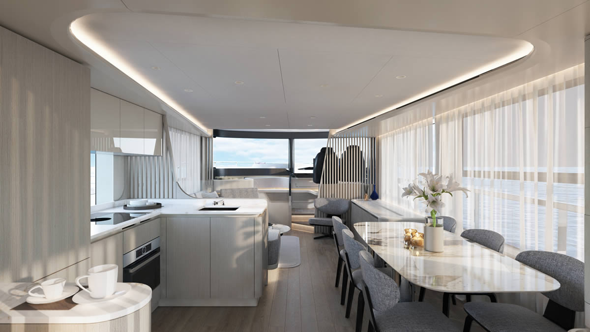 Absolute Navetta 62 interior