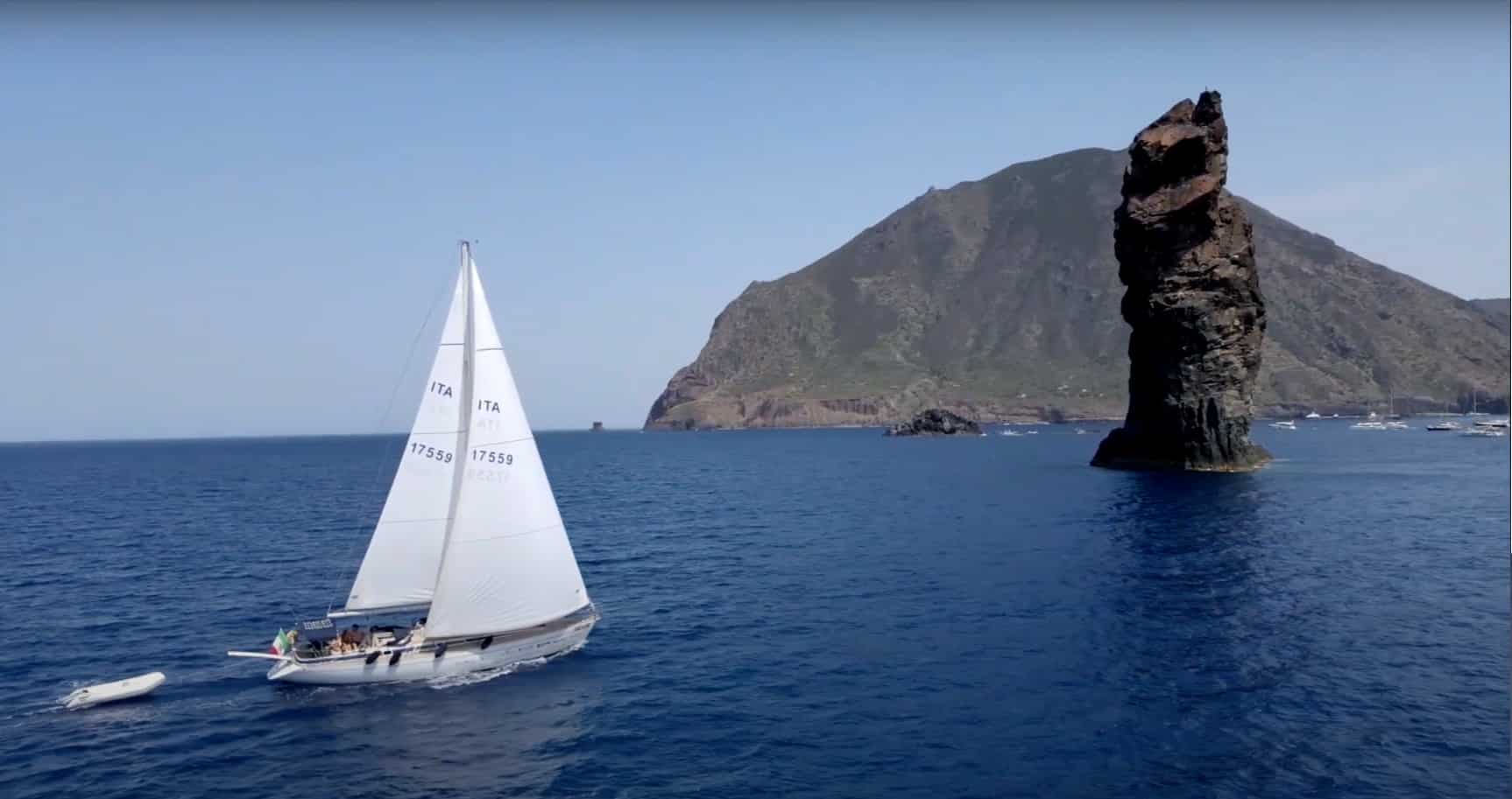 1000 miles in the Tyrrhenian Sea Aeolian islands