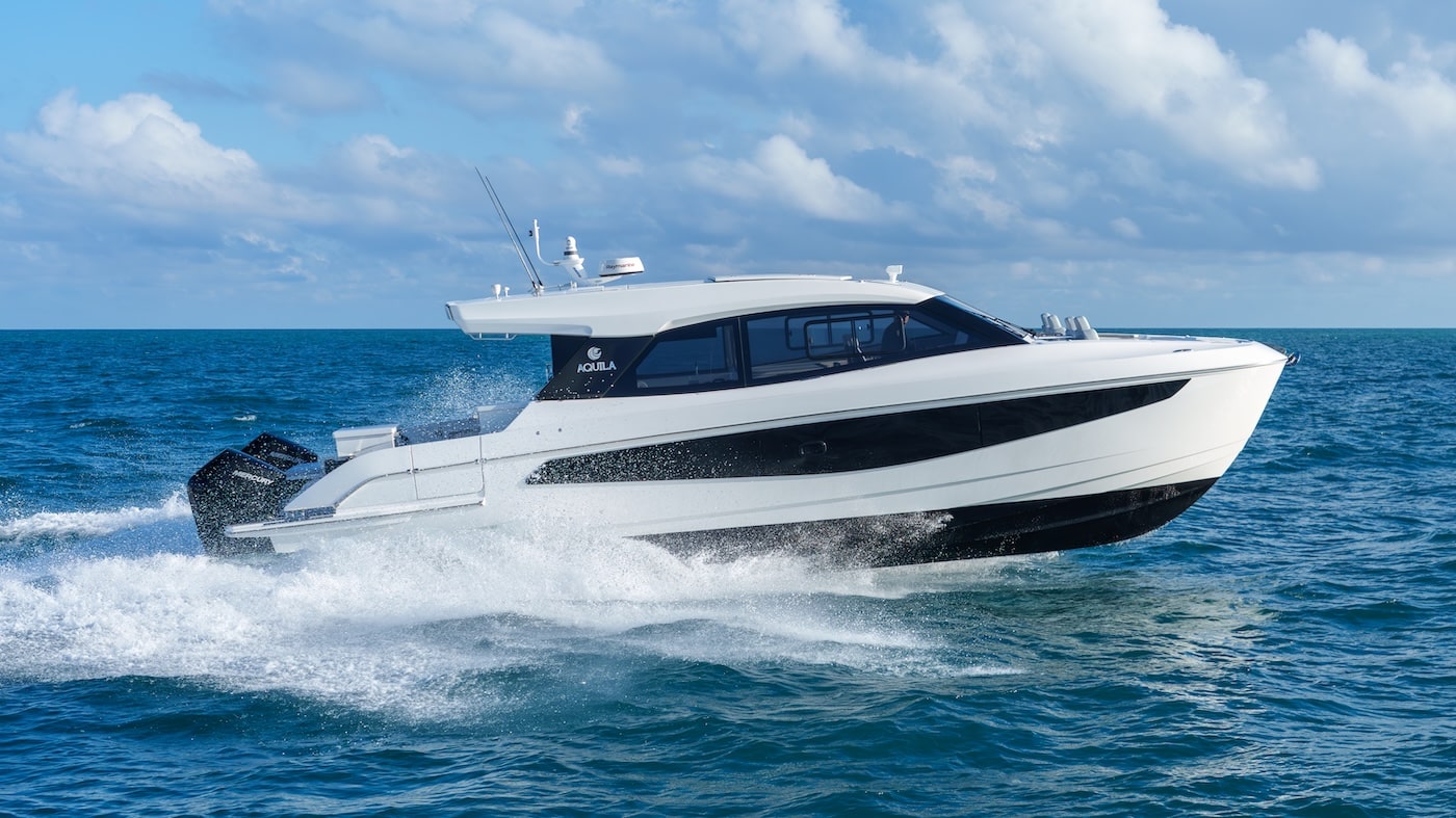 Aquila 42 Coupe: Der Katamaran, der den Markt revolutionieren wird, ist ein Wendepunkt. Probefahrt auf See.