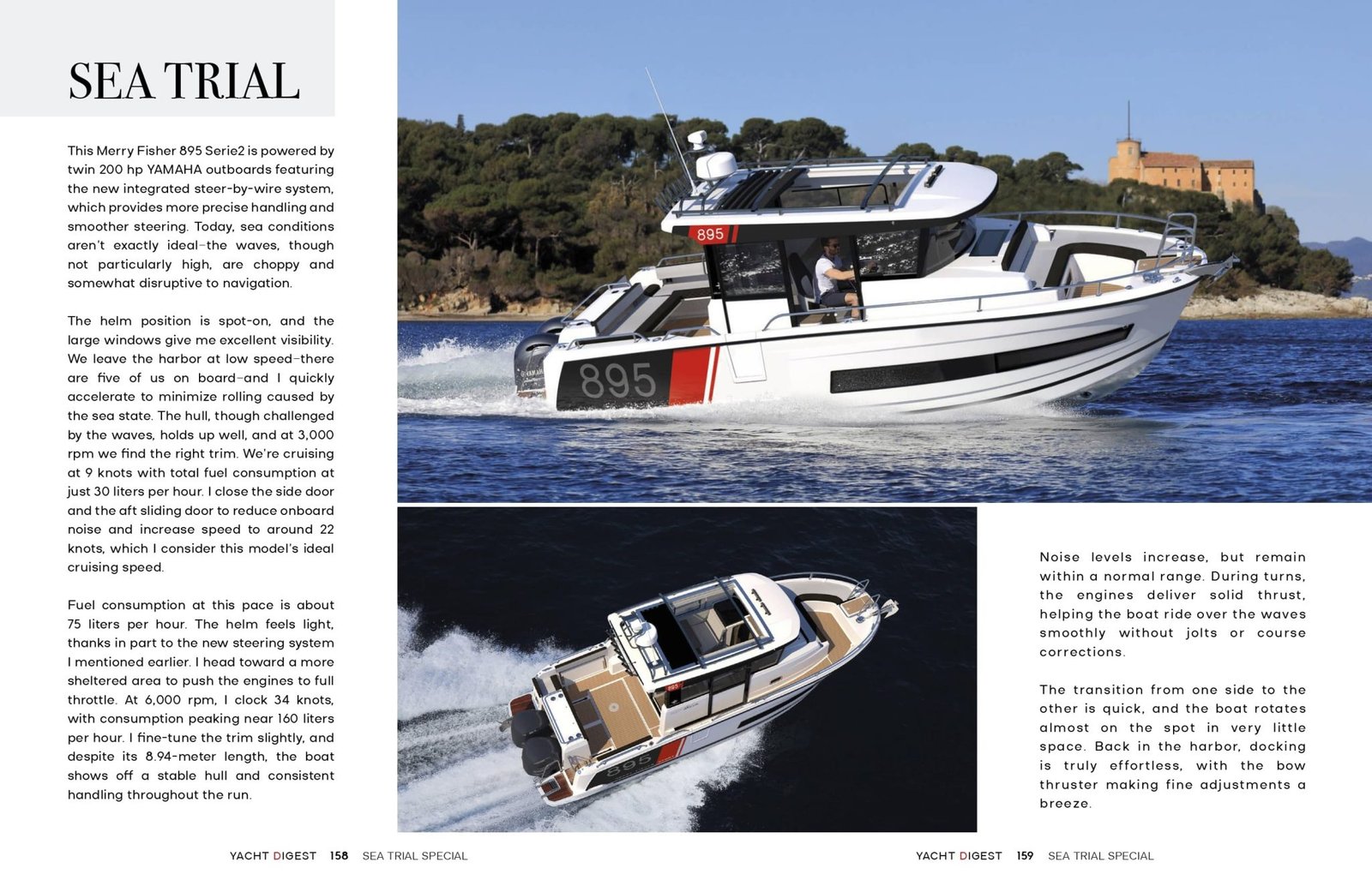 Yacht Digest Luxusausgabe für die Probefahrt Yacht Digest Luxusausgabe für die Probefahrt