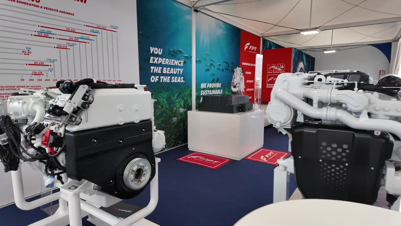 Salon nautique FPT de Gênes