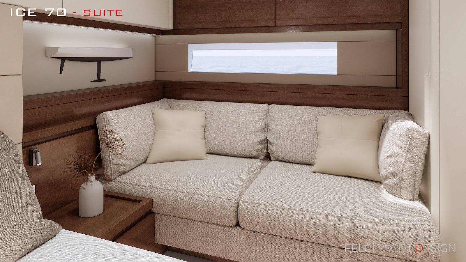 Interior de la suite ICE 70 Interior de la suite ICE 70