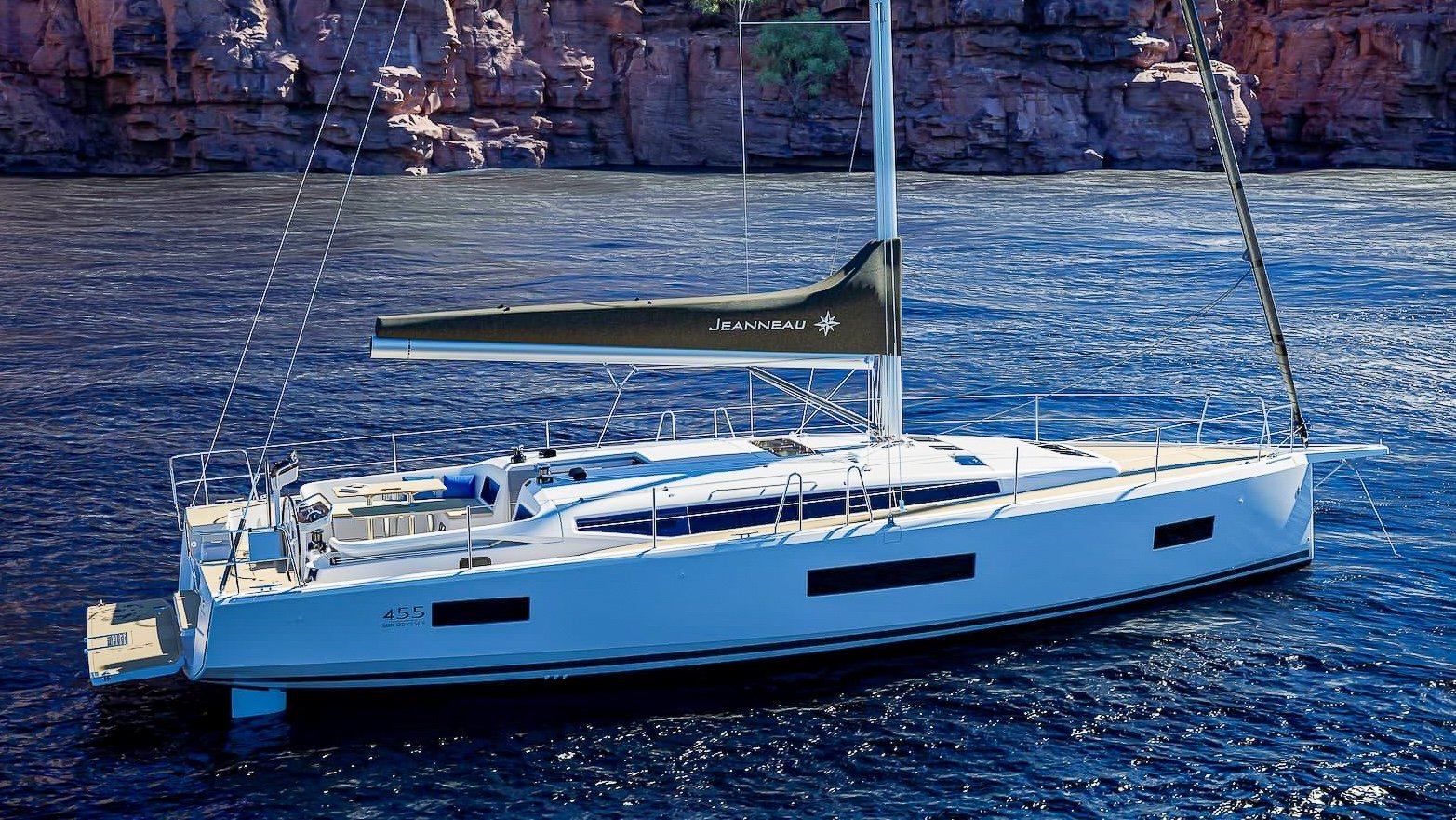 Jeanneau Sun Odyssey Seitenansicht Jeanneau Sun Odyssey Seitenansicht
