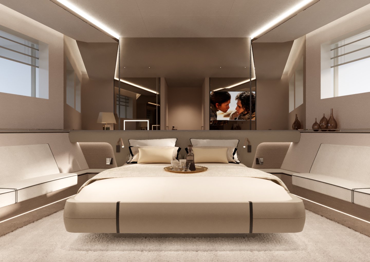 genie blu Interior