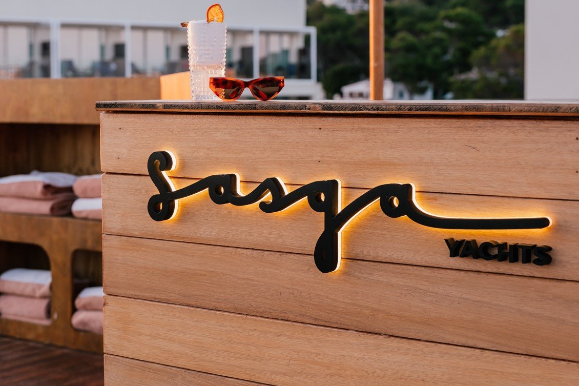 sasga yachts Dachterrasse
