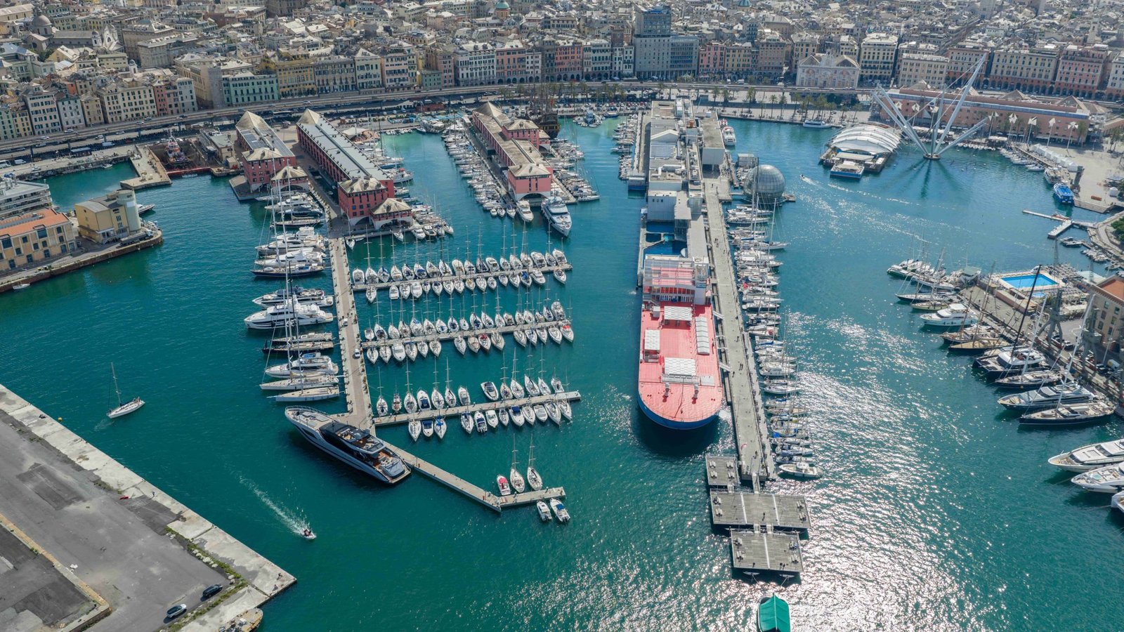 Changes at Marina Porto Antico Genova